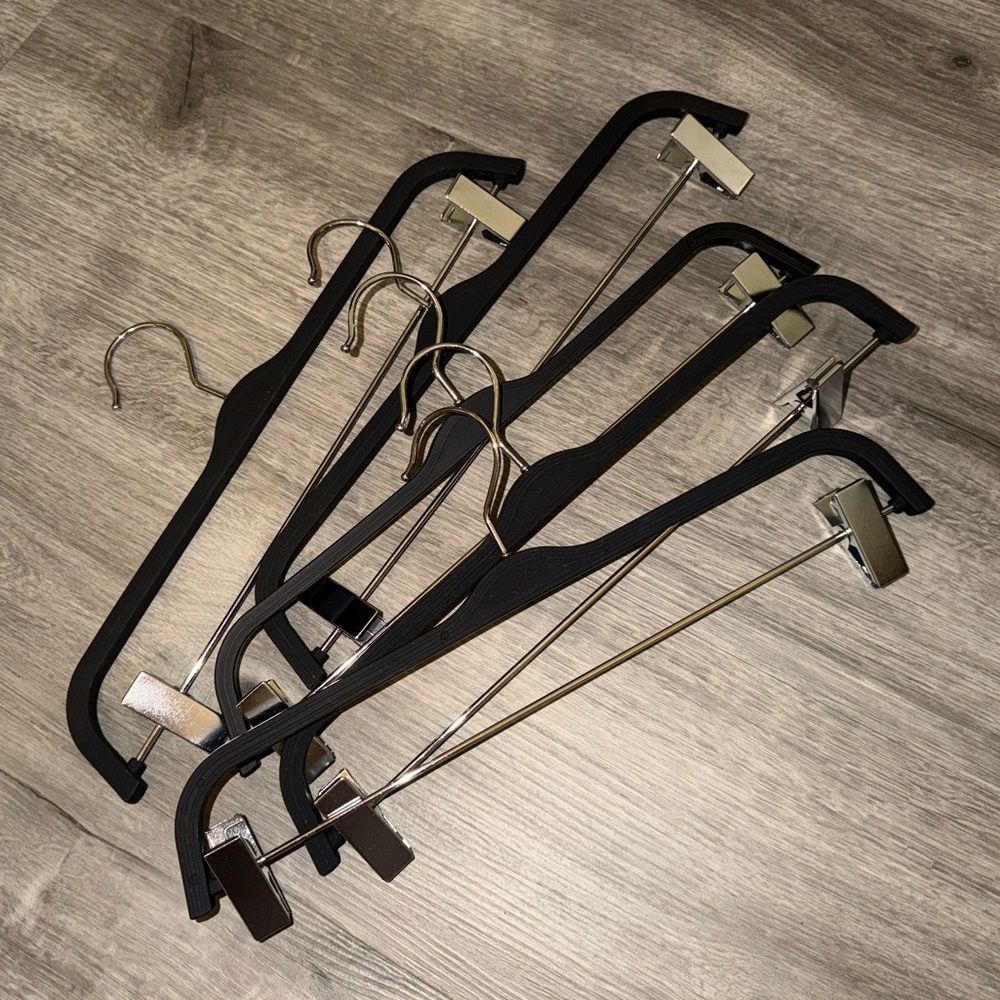 5 pieces pants hanger with clips